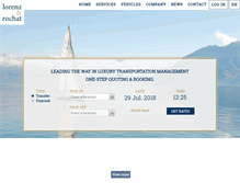 Tablet Screenshot of lorenz-rochat.com